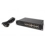 Digitus | 16-port Gigabit Ethernet Switch | DN-80115 | Unmanaged | Rackmountable | 10/100 Mbps (RJ-45) ports quantity | 1 Gbps ( - 5